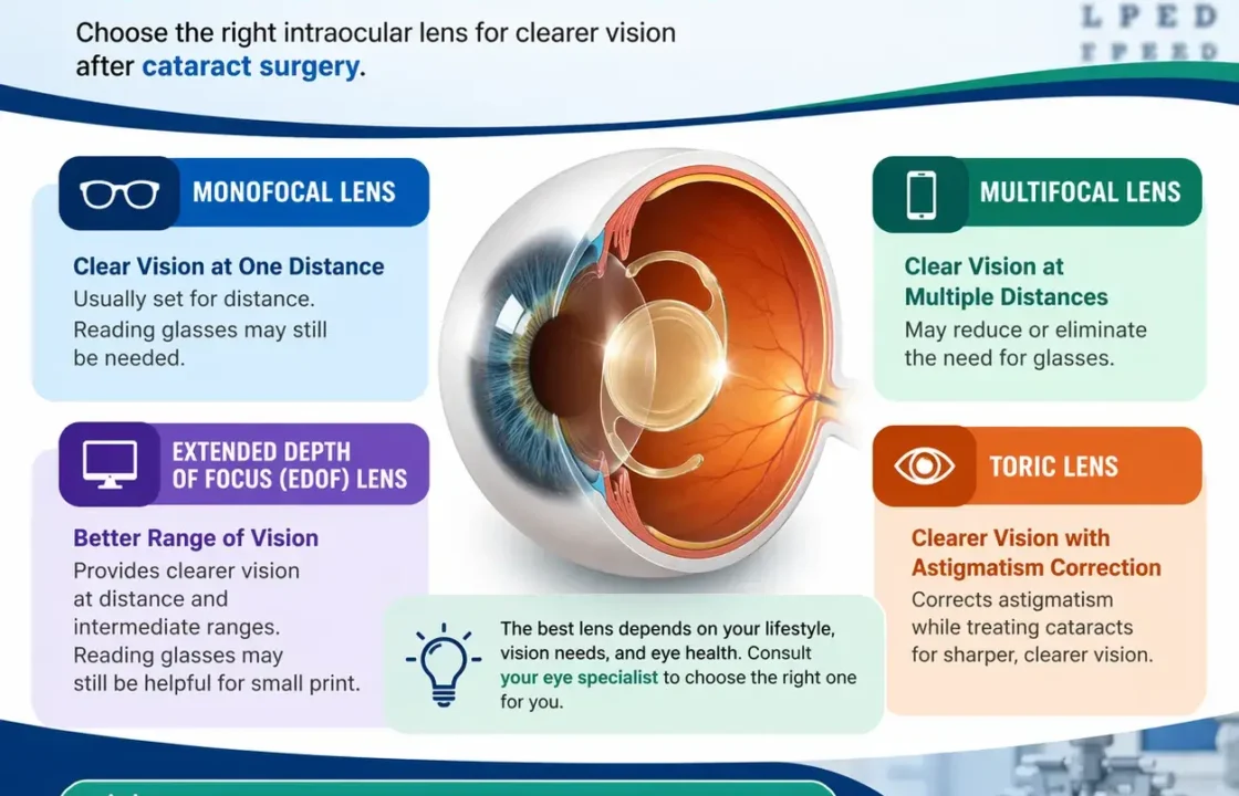 best lens for cataract surgery