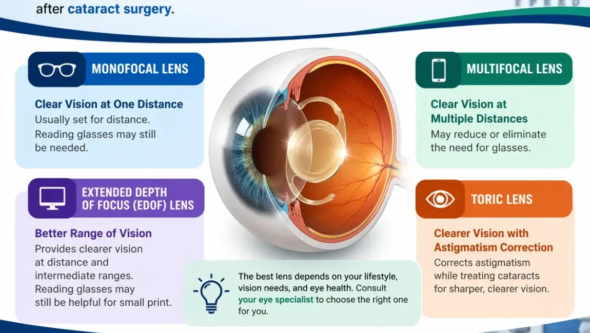 best lens for cataract surgery