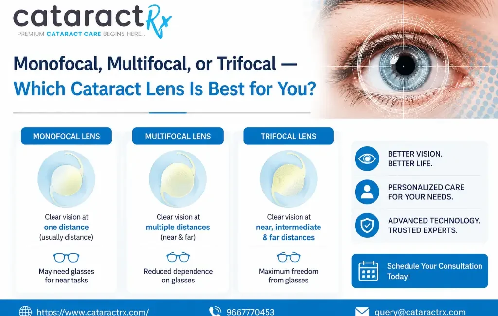 cataract surgery options