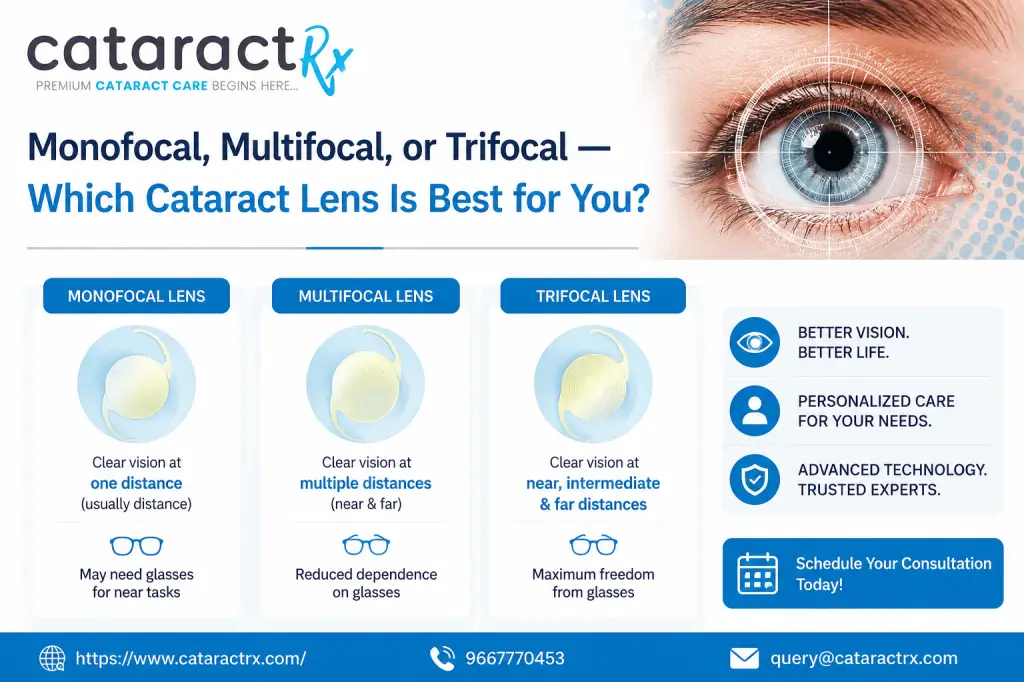 cataract surgery options