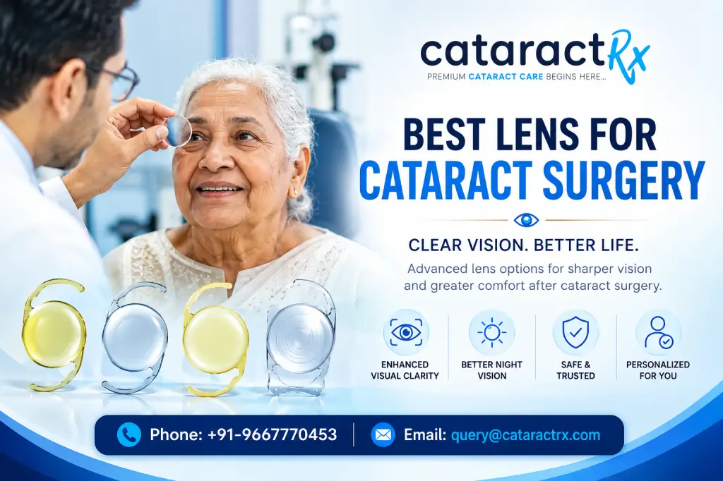 best lens for cataract surgery