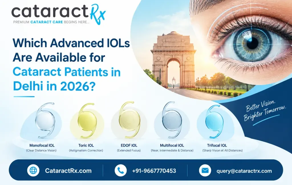Robotic cataract surgery in Delhi