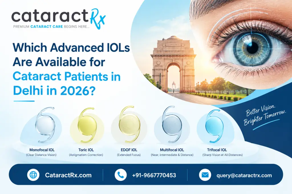 Robotic cataract surgery in Delhi